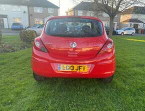 2013 Vauxhall Corsa 1.2 Energy 1 Owner ONLY 82K Miles Red 3 Doors HPI Clear