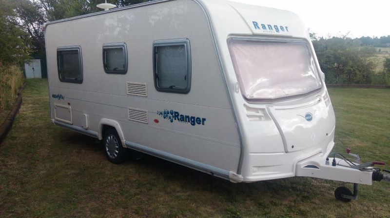 2006 Bailey Ranger 4 beth fixed bed caravan image 1