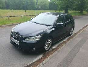 2012 Lexus CT 200H 1,8 Petrol, Hybrid