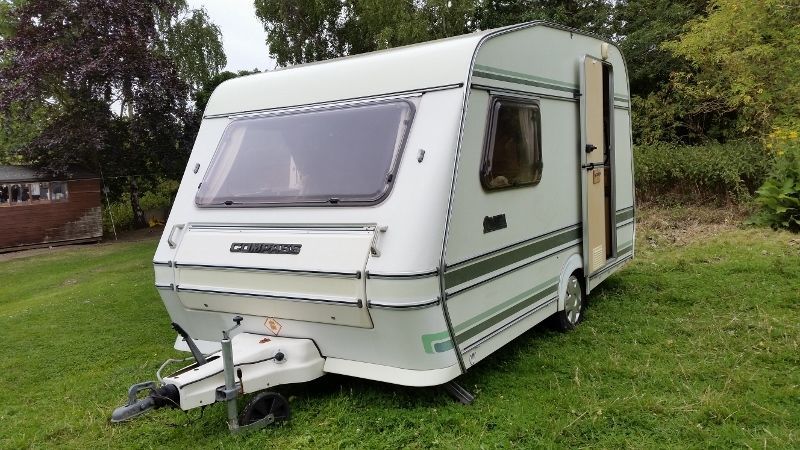 1988 Compass Omega 360 2 berth lightweight caravan model image 3