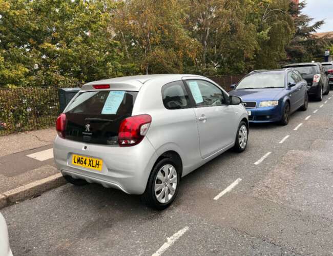 2014 Peugeot, 108, Hatchback, Manual, 998 (cc), 3 doors £0 Road Tax