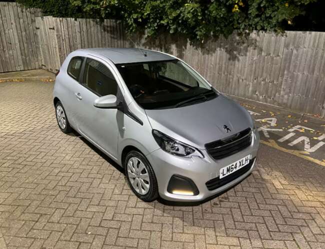 2014 Peugeot, 108, Hatchback, Manual, 998 (cc), 3 doors £0 Road Tax