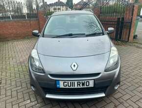 2011 Renault Clio Dynamique TomTom FSH 12 months MOT Cheap to insure