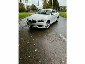 2016 BMW 2 Series 218i 1.5 Petrol Coupe Manual