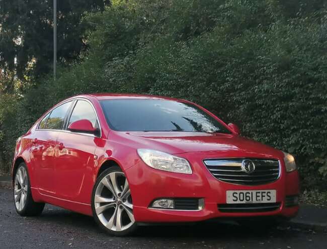 2011 Vauxhall Insignia Sri Vx Red 2.0 Cdti 160. Recent Service