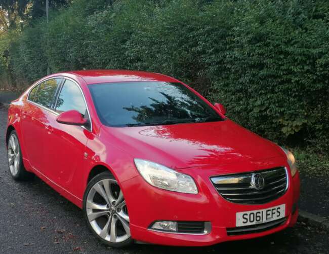 2011 Vauxhall Insignia Sri Vx Red 2.0 Cdti 160. Recent Service