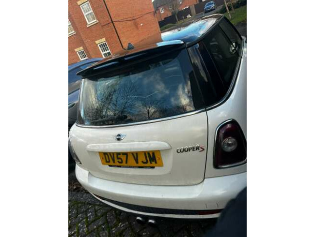 2007 Mini Cooper S 11 Months MOT, White