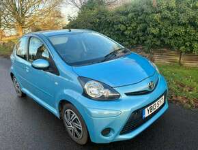 2013 Toyota Aygo Automatic, 64K Miles, Hpi Clear, 1 Year Mot
