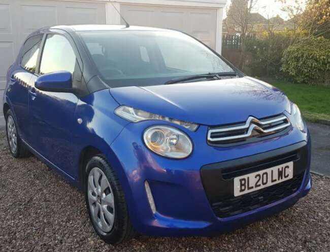 2020 Citroen C1 Feel 1.0 Petrol 5 Door Hatchback in Blue