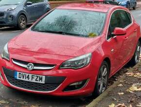 2014 Vauxhall Astra SRI 1.6 Petrol Manual