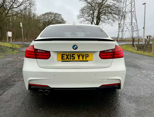 2015 BMW 320D Msport White Saloon Manual 1 years MOT