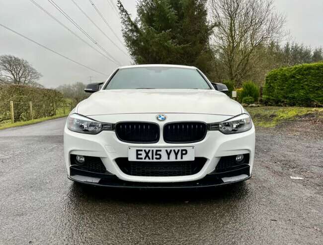 2015 BMW 320D Msport White Saloon Manual 1 years MOT