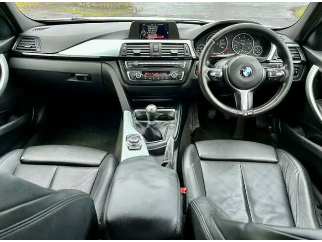 2015 BMW 320D Msport White Saloon Manual 1 years MOT
