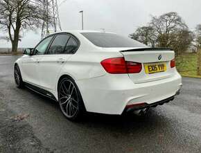 2015 BMW 320D Msport White Saloon Manual 1 years MOT