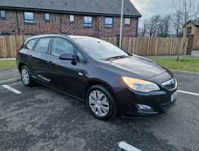 2012 Vauxhall Astra Estate Exclusive 1.4 Petrol Low Milage 98k