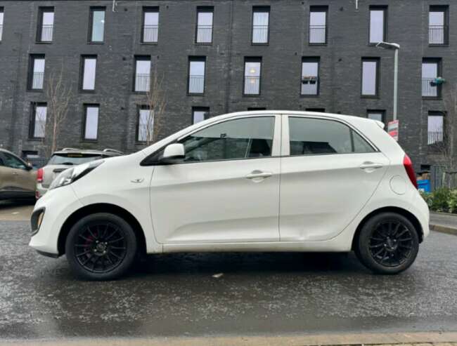 2013 Kia Picanto 1 White, 1.0 Petrol Manual *Low Mileage : 69,400 miles*