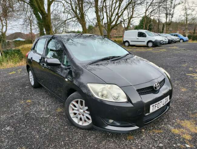 2007 Toyota Auris 1.4 Vvt-I Petrol T3 120,000 Mileage