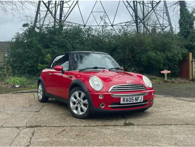 2005 BMW Mini Cooper 1.6 Petrol Convertible ULEZ, Manual, 1598 (cc), 2 doors, Red