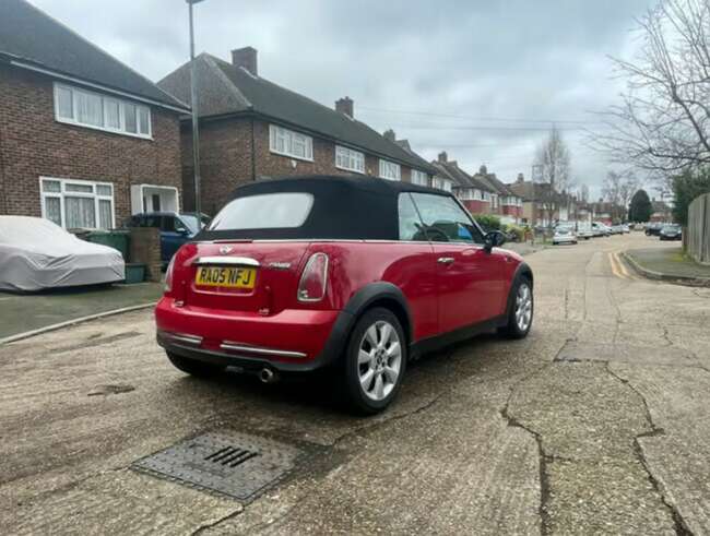 2005 BMW Mini Cooper 1.6 Petrol Convertible ULEZ, Manual, 1598 (cc), 2 doors, Red