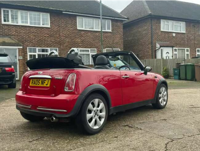 2005 BMW Mini Cooper 1.6 Petrol Convertible ULEZ, Manual, 1598 (cc), 2 doors, Red