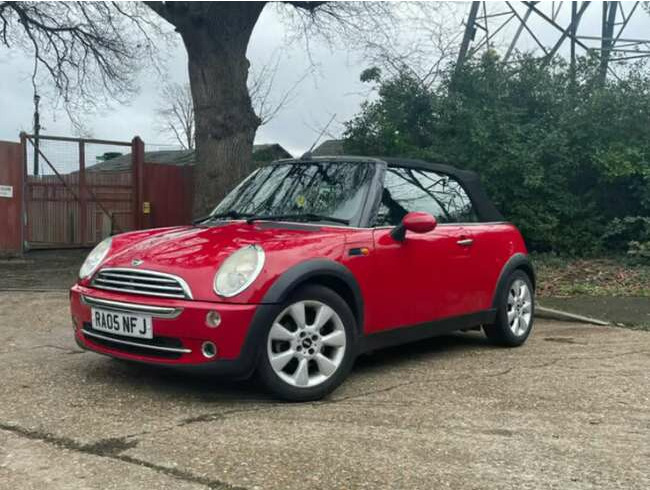 2005 BMW Mini Cooper 1.6 Petrol Convertible ULEZ, Manual, 1598 (cc), 2 doors, Red