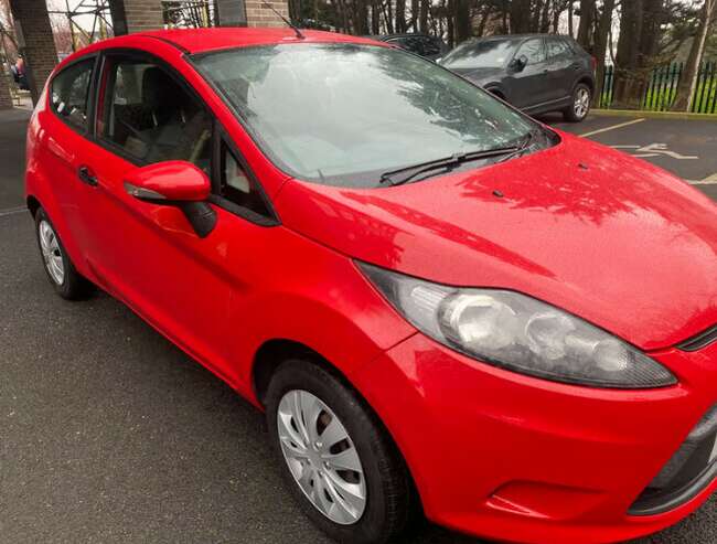 2010 Ford Fiesta, Manual, Petrol, Red 5dr