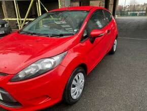 2010 Ford Fiesta, Manual, Petrol, Red 5dr