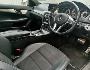 2012 Mercedes-Benz C250, Coupe, Auto, AMG Line, Pan Roof