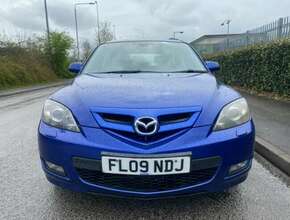 2009 Mazda 3 Sport 2.0D 5dr, Hatchback, Blue, Manual