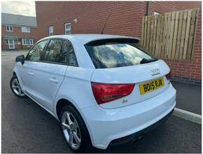 2015 Audi A1 1.4 TFSI Petrol Sport 5 Door Facelift Euro 6 HPI Clear