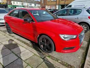 2013 Audi A3 1.4 Red Saloon Automatic