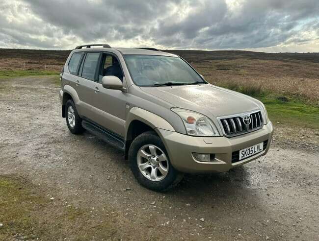 2005 Toyota Land Cruiser D-4D 6 Speed Manual 99K 3.0 Diesel 8 Seater