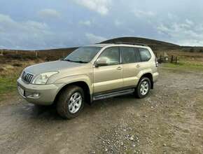 2005 Toyota Land Cruiser D-4D 6 Speed Manual 99K 3.0 Diesel 8 Seater