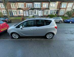 2012 Vauxhall, Meriva, Mpv, Manual, 1398 (cc), 5 Doors