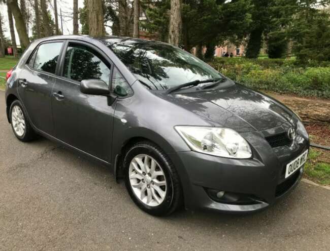 2008 Toyota Auris 1.6 Tr Vvti, 5 Door, 5 Speed Manual, 12 Month Mot