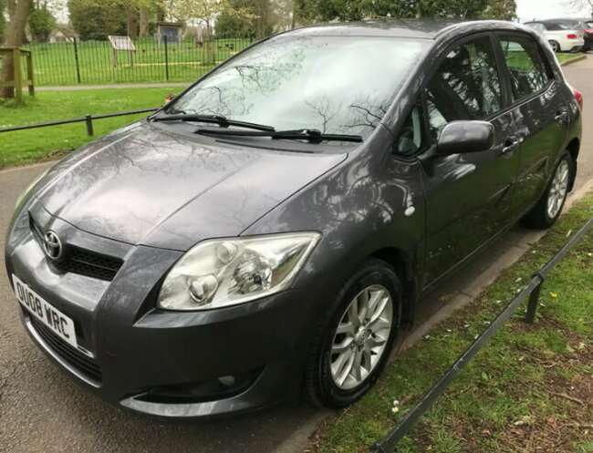 2008 Toyota Auris 1.6 Tr Vvti, 5 Door, 5 Speed Manual, 12 Month Mot