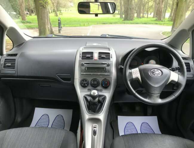 2008 Toyota Auris 1.6 Tr Vvti, 5 Door, 5 Speed Manual, 12 Month Mot