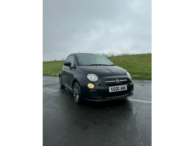 2014 64 Reg Fiat 500 S 1.2, Petrol, Manual, Black