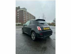 2014 64 Reg Fiat 500 S 1.2, Petrol, Manual, Black