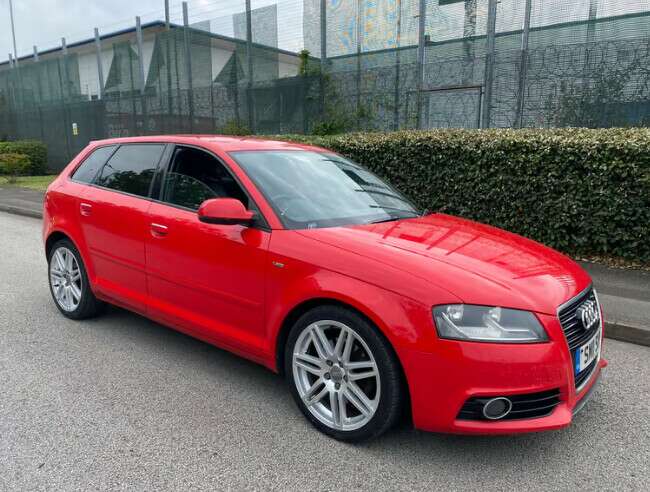 2011 Audi A3 2.0 TDI S-Line 170 Sportback 5dr Hatchback Red