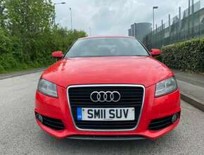 2011 Audi A3 2.0 TDI S-Line 170 Sportback 5dr Hatchback Red