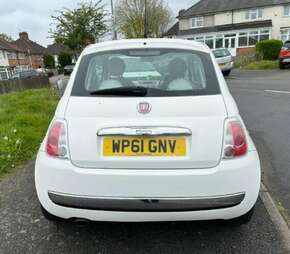 2012 Fiat 500 Lounge Manual Petrol 0.9 Free Tax MOT Service History Cheap!