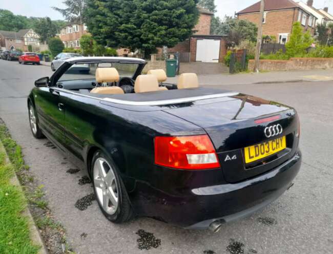 2003 Audi A4 Convertible 2.4 Petrol Ulez Compliant Automatic