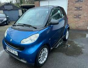 2007 Smart, Fortwo, Coupe, Semi-Auto, 999 (cc), 2 Doors