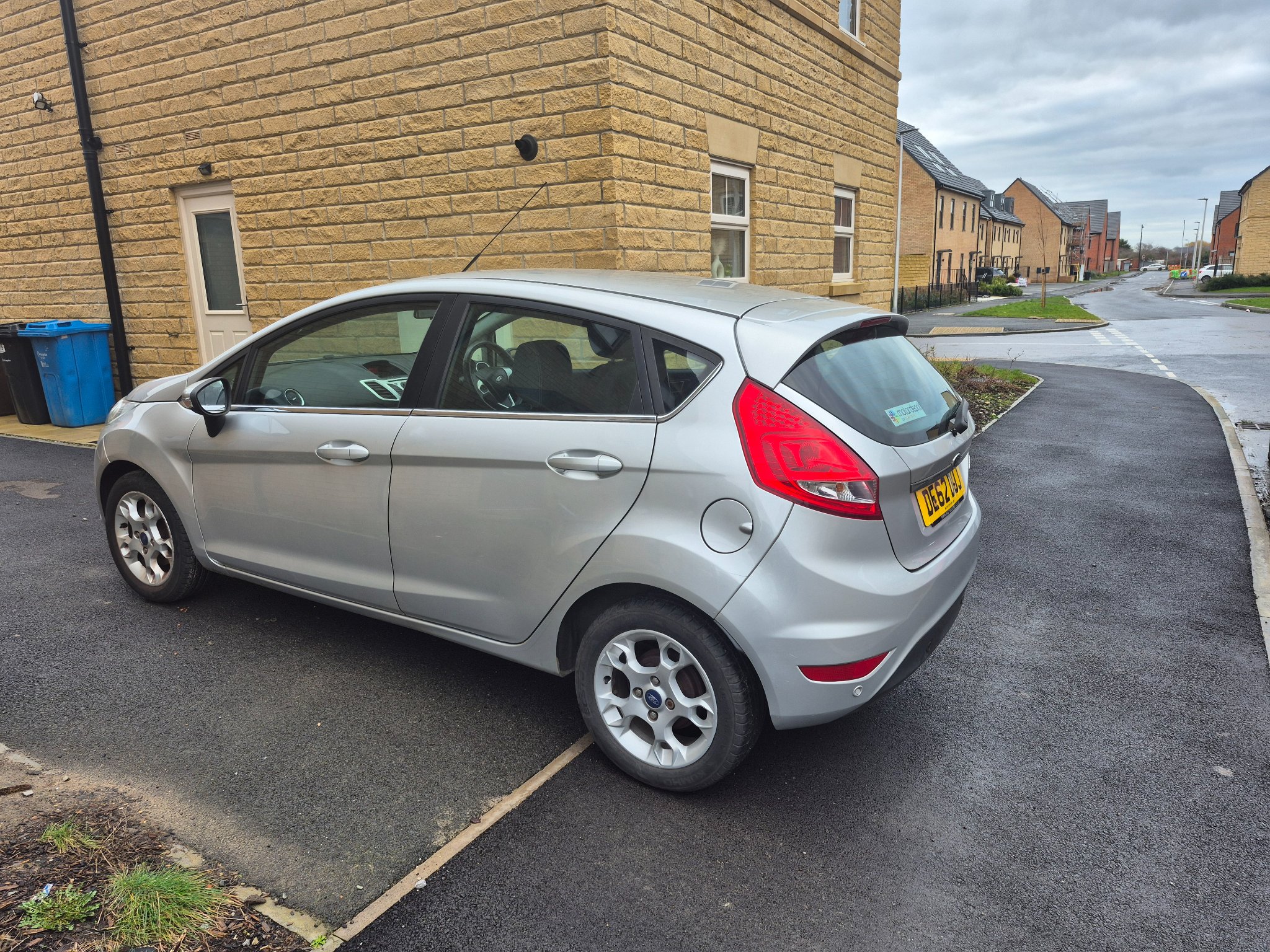 2012 Ford Fiesta Silver