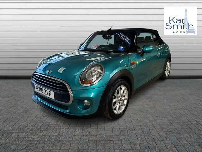 2016 MINI Convertible Turquoise