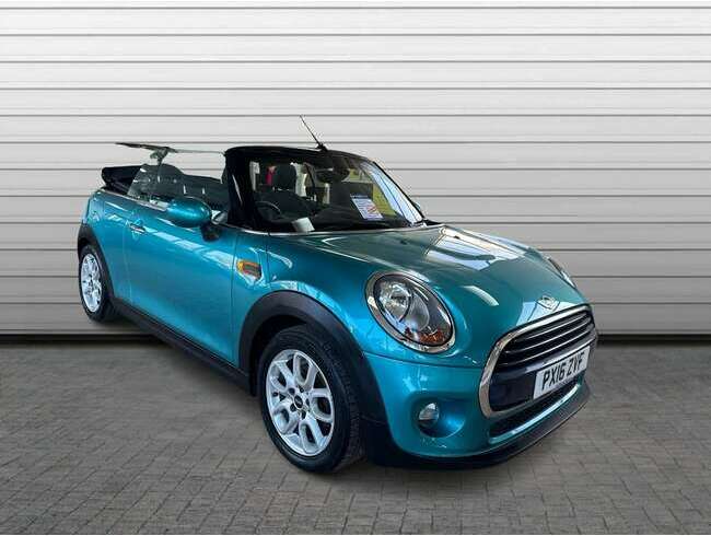 2016 MINI Convertible Turquoise