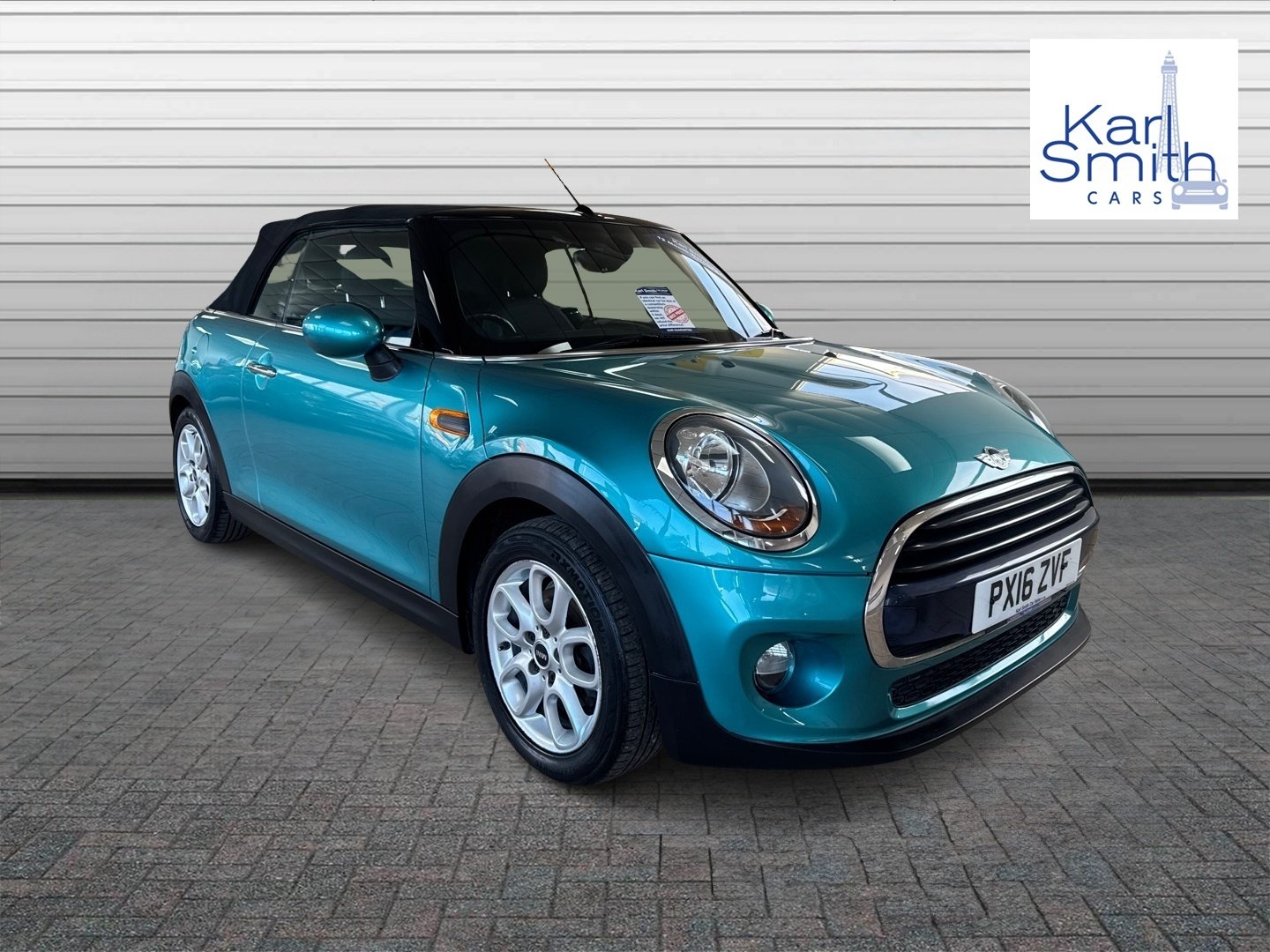 2016 MINI Convertible Turquoise