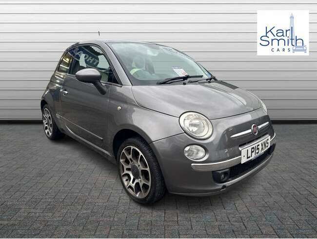 2015 Fiat 500 Grey