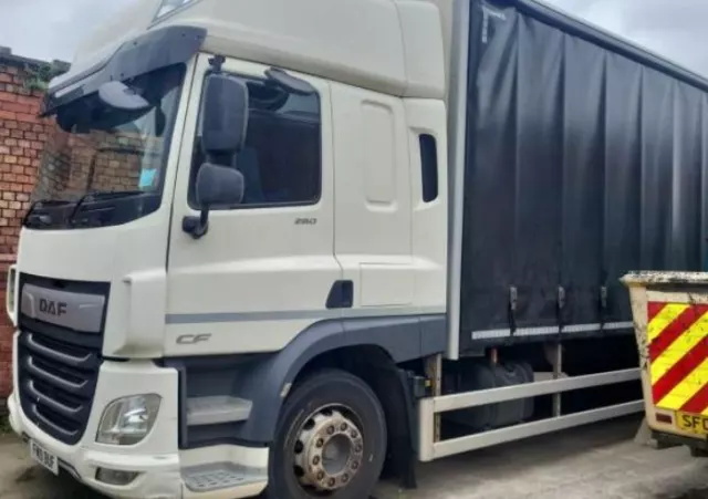Daf Truck Curtain Sided